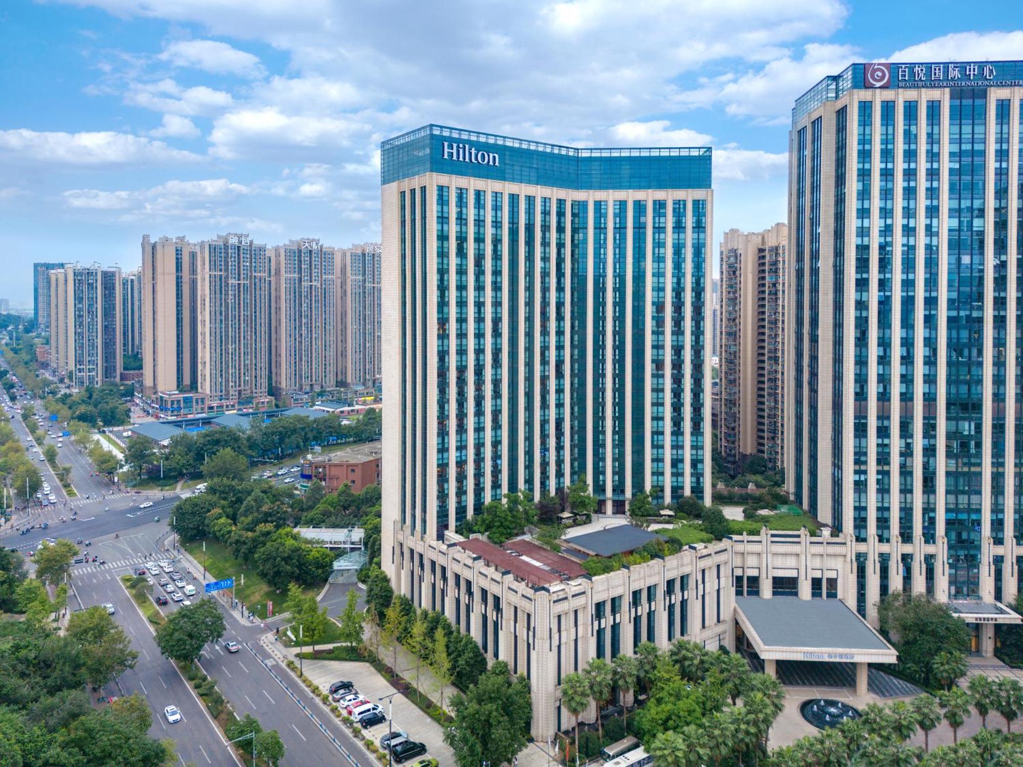 Hilton Chengdu Longquanyi Hotel Exterior foto